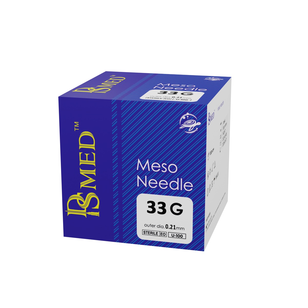 Коробка игл DS Med Meso Needle 33G